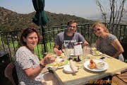 Lunch in Malibou, LA with my nephew and his wife - 2013