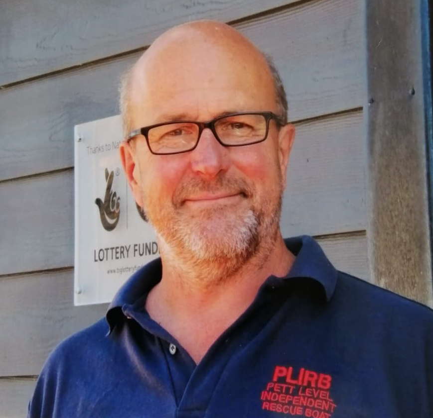 Steve Hill, Launch Authority, Pett Level Indpendent Rescue Boat