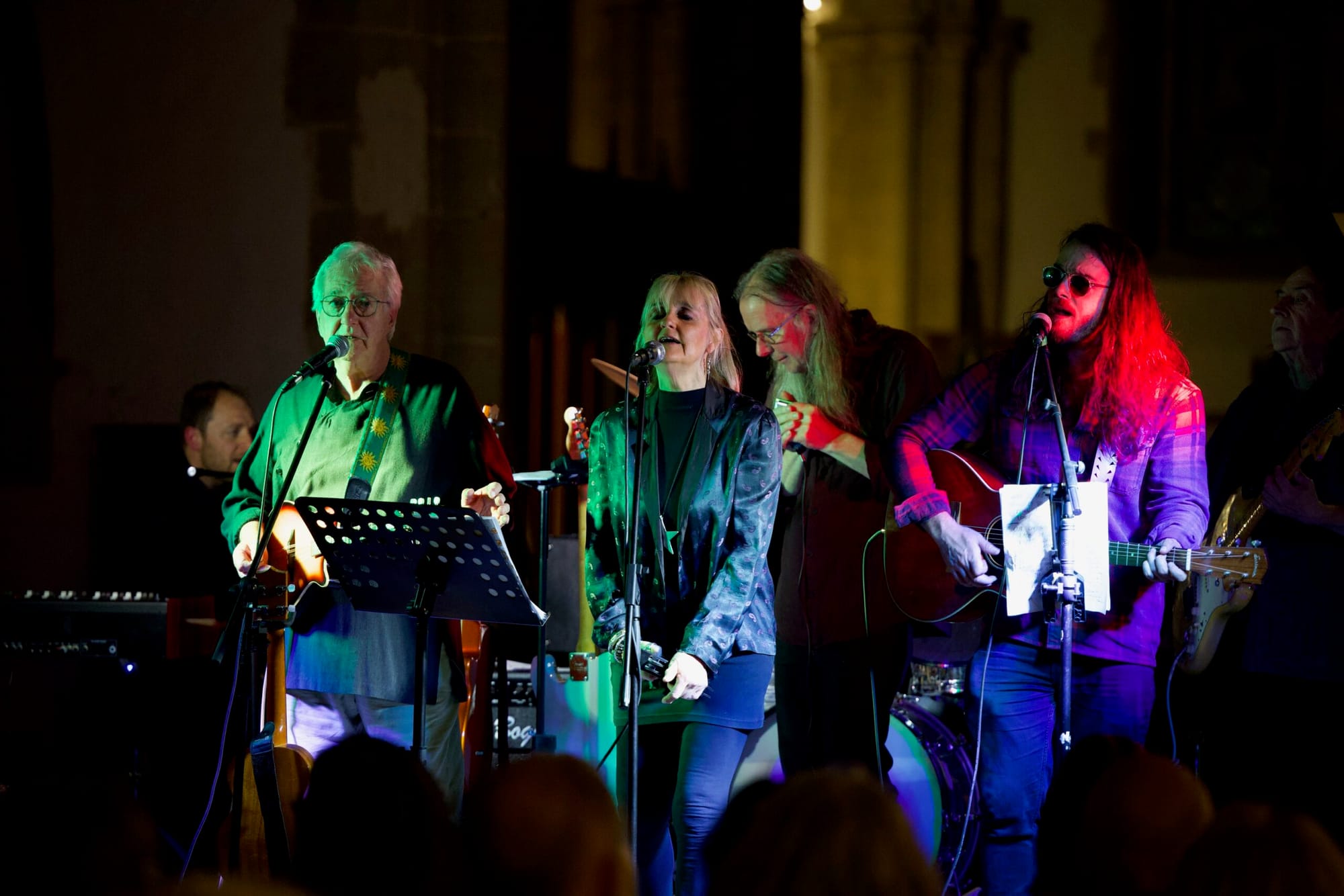 The Long Riders at St Mary's fundraiser for regilding the quarter boys