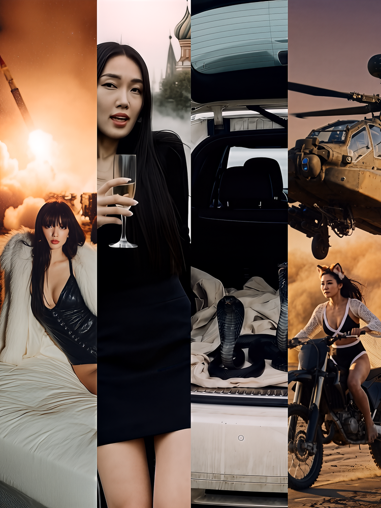 Low Intensity Absurd Hyper-Realistic Scenery