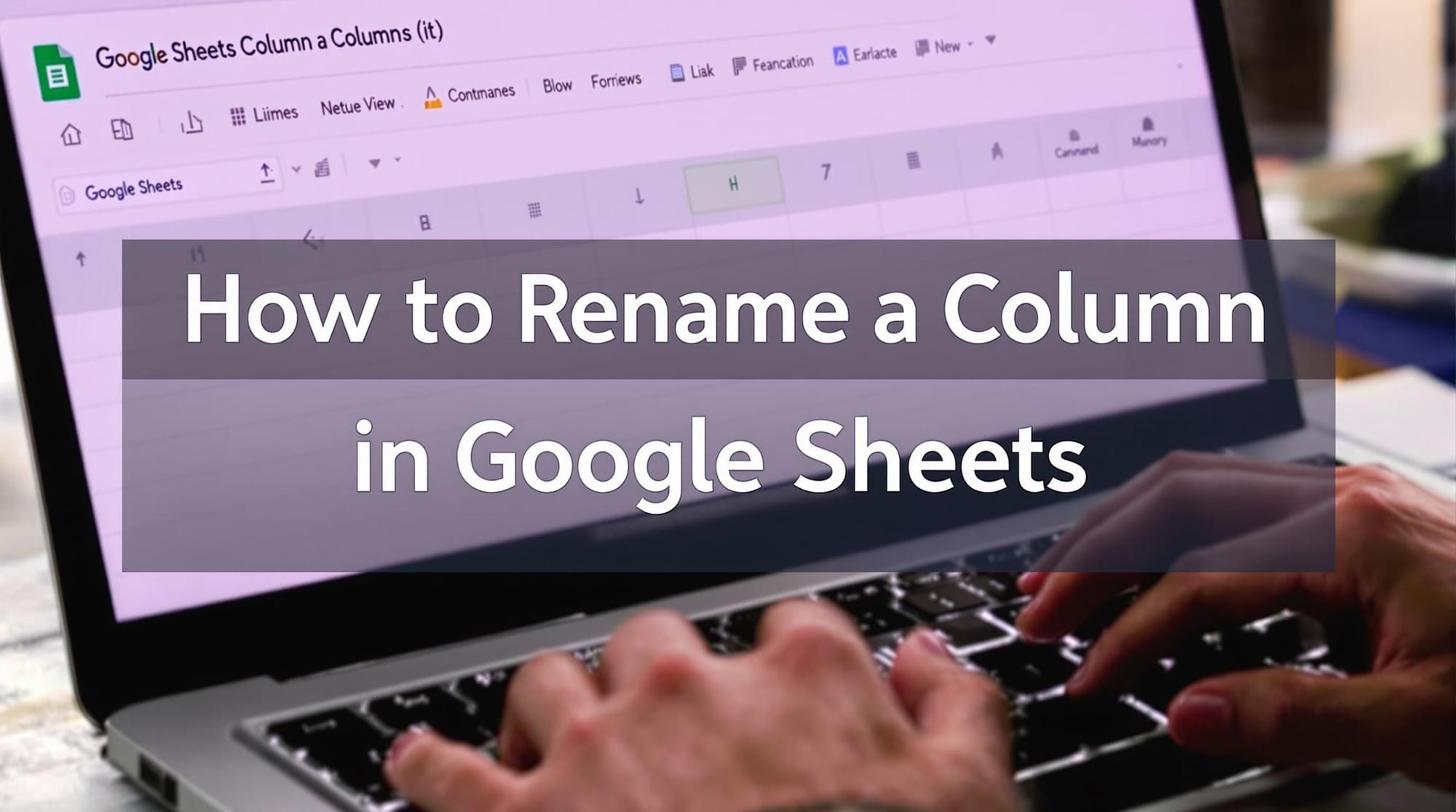 How to Rename a Column in Google Sheets: A Step-by-Step Guide