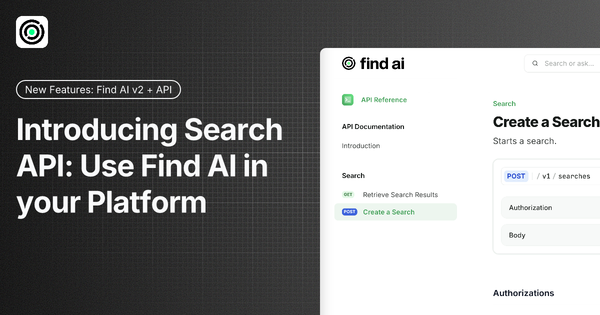 Search V2 upgrade, new logo, and API access