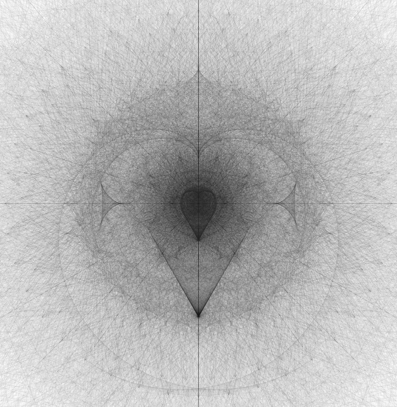 this and all images on this page are pencil-like mandala and symmetric in nature.