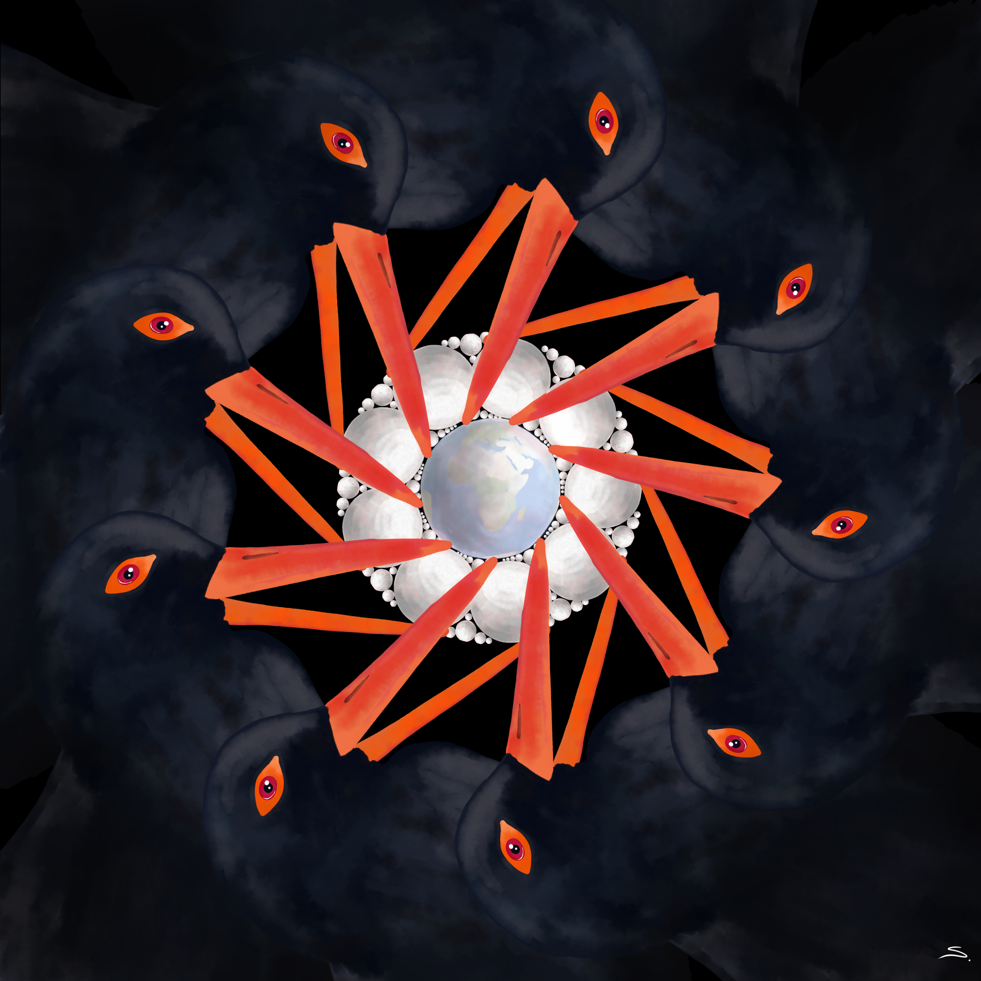 Microcosm Oystercatchers