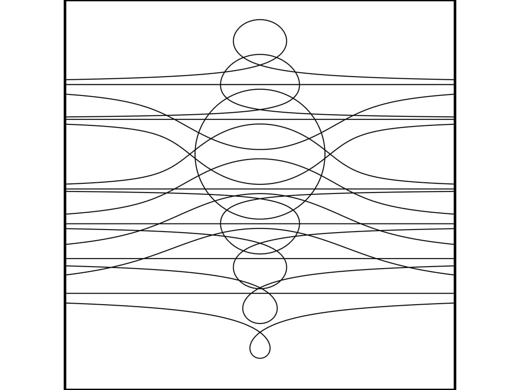 conchoids as art with various sizes