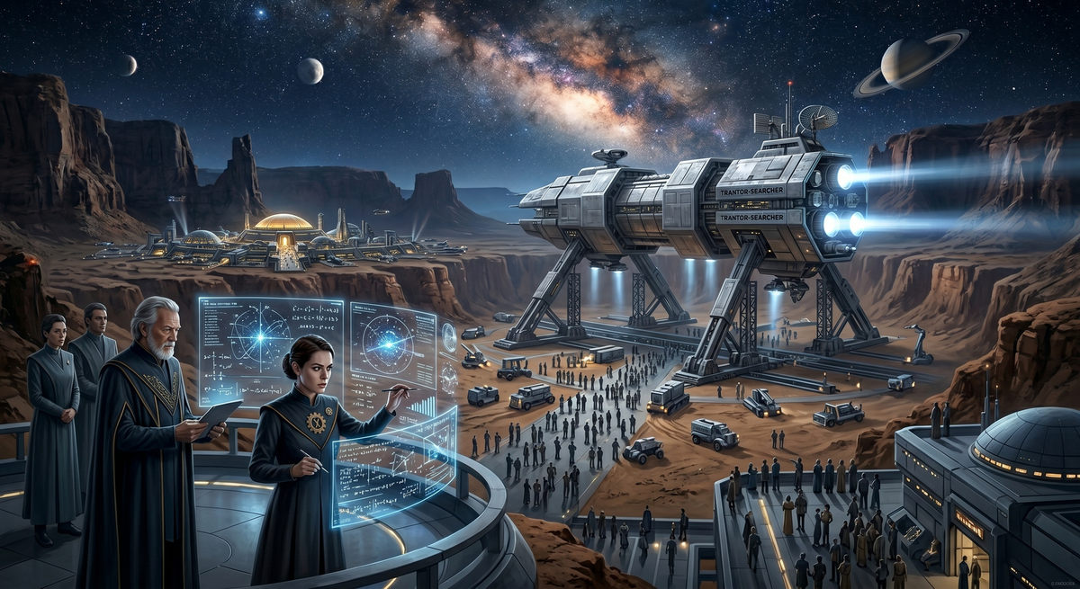 The Foundation Simulation: Canonical Narrative Entropy  and Narrative Gravity  Stability in Hari Seldon’s Psychohistorical Arc