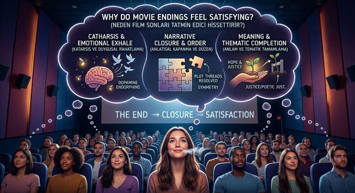 Why Movie Endings Feel Satisfying: Thermal Resolution and Causal Collapse Mechanics