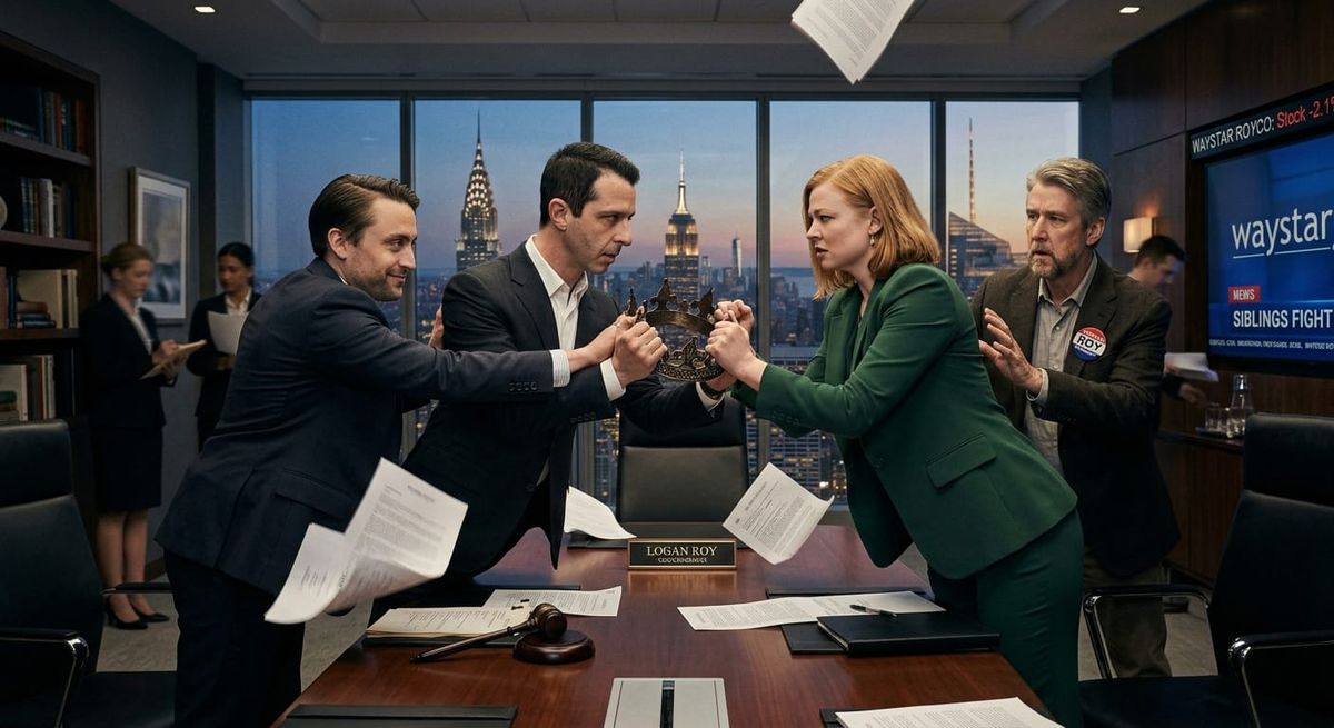 Succession ve Anlatı Isıl Dengesi: Güç Savaşlarının Biyofiziği