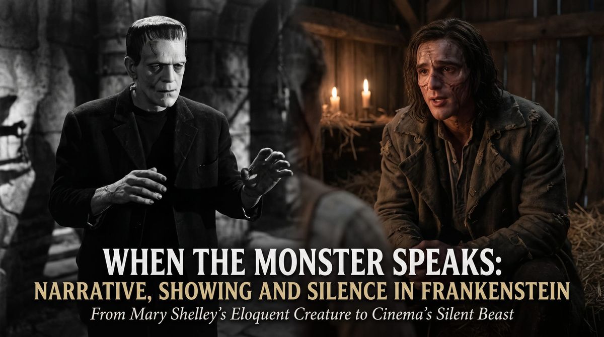 Does Frankenstein's Monster Talk? Book vs. 1931 Film
