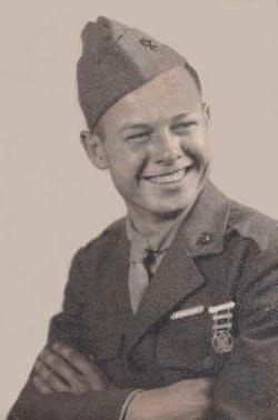 My Grandpa Shipman as a young Marine in the 1940s