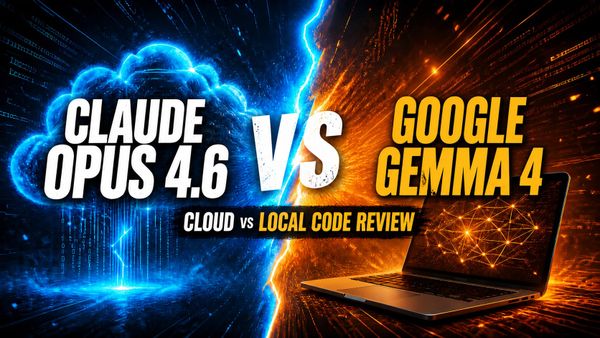 Claude Opus 4.6 vs Google Gemma 4 on a 5-Year-Old MacBook M1 Pro