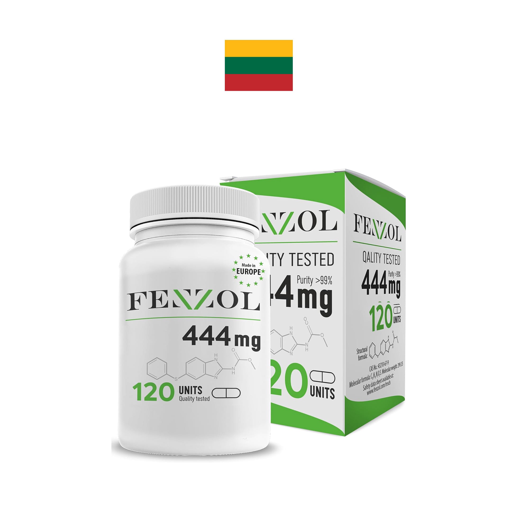 Fenzol Fenbendazole 222/444 Mg 60/120/240 Capsules - product review and quality rating