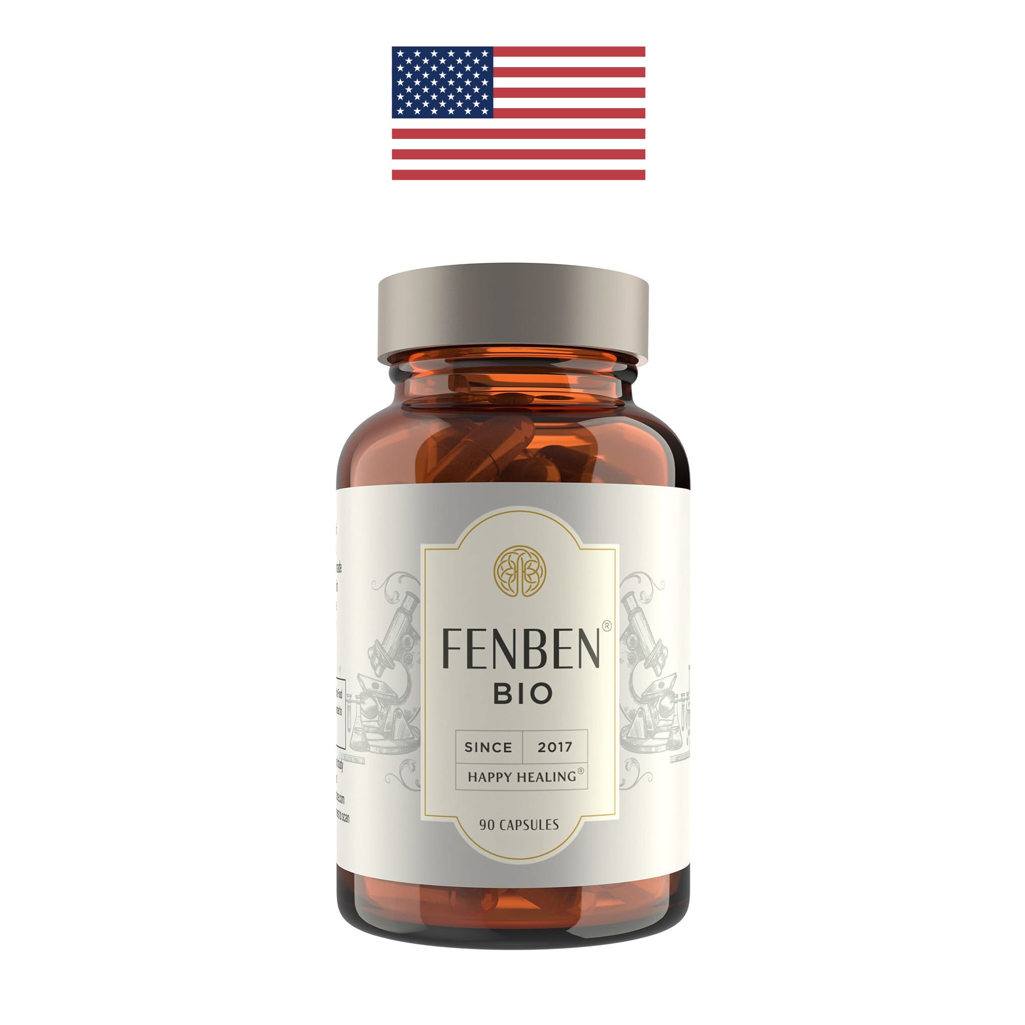 Happy Healing Fenbendazole 222/444 Mg Capsules