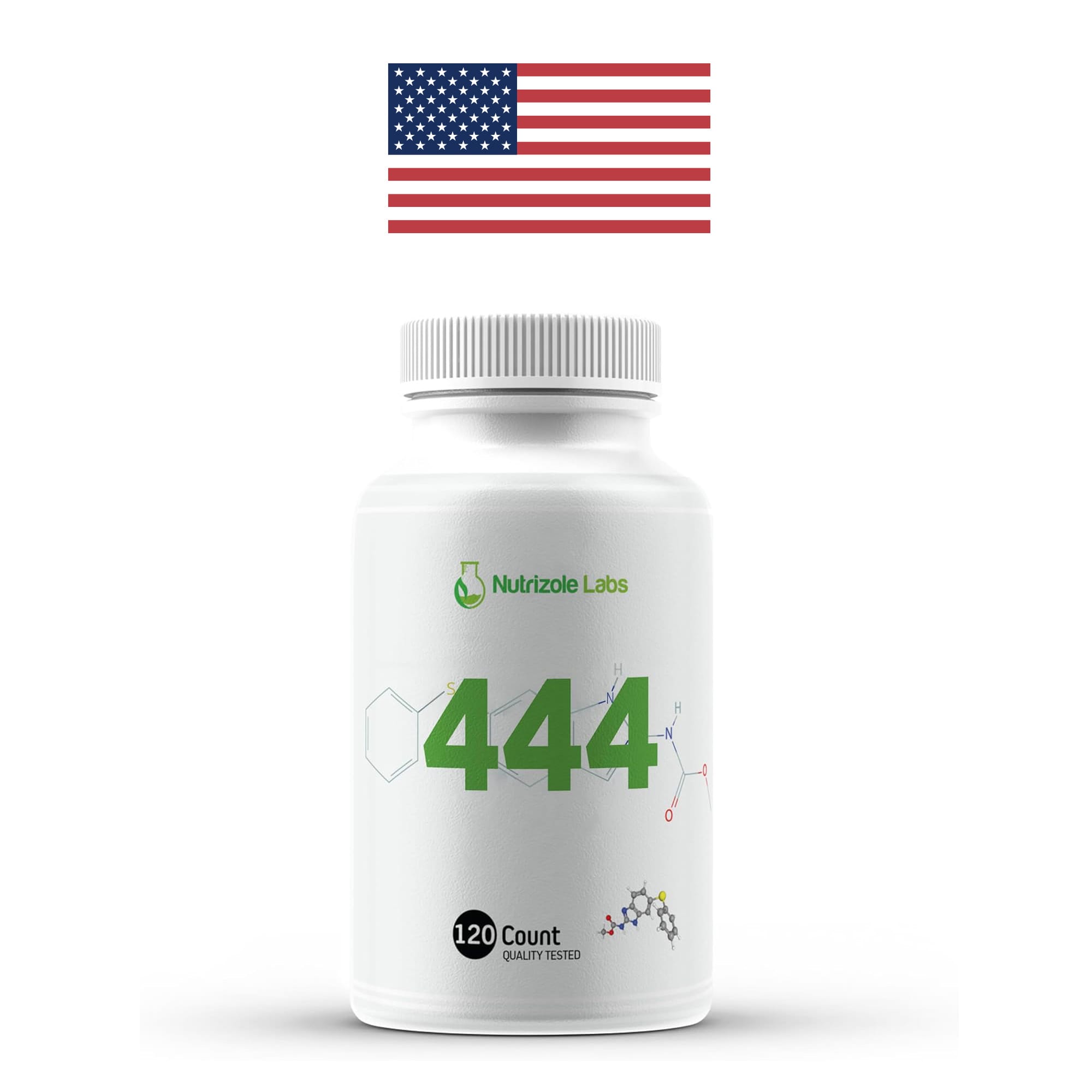 Nutrizole Labs Fenbendazole 222/444 Mg 120 Capsules