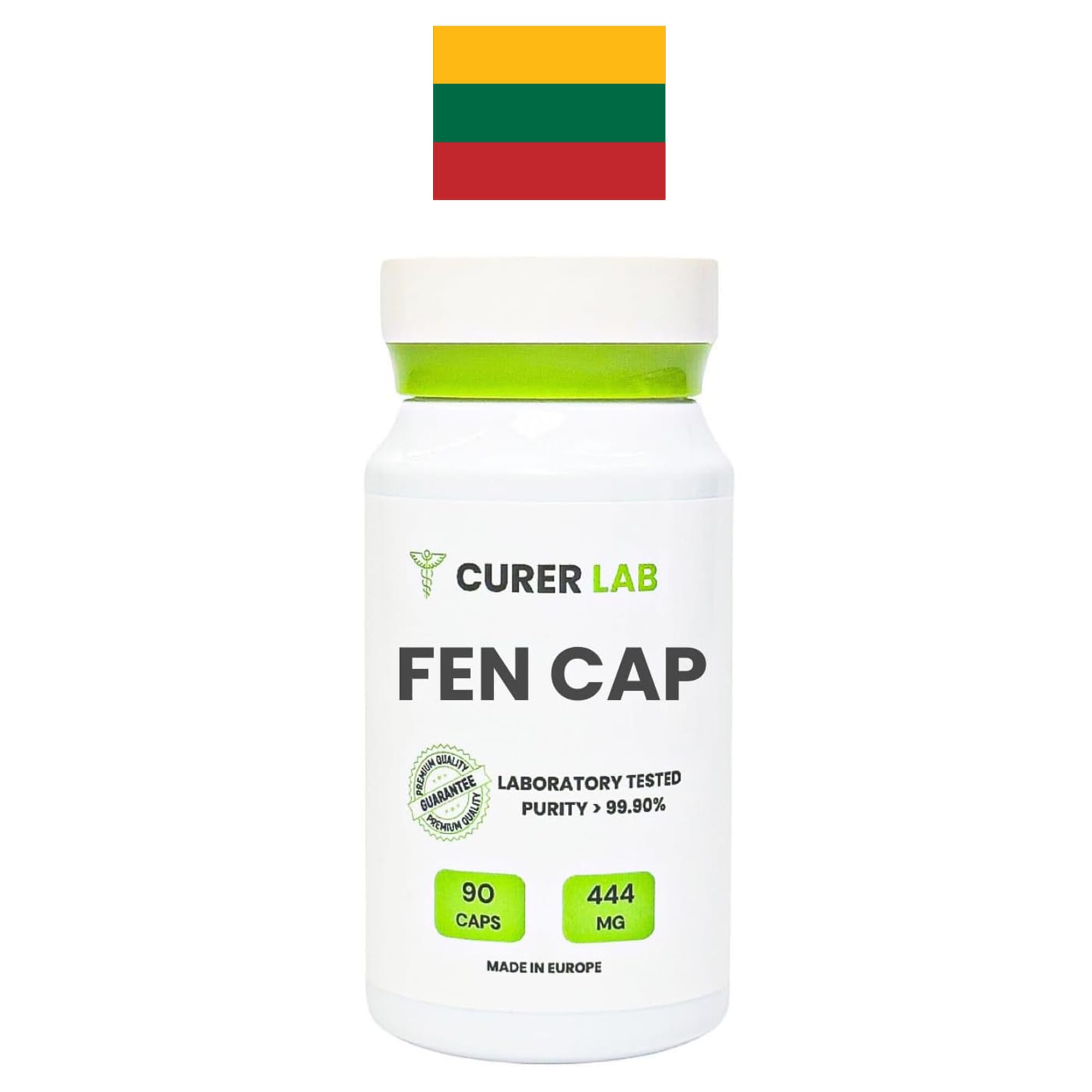 Curer Lab Fenbendazole 222/444 Mg 90 Capsules
