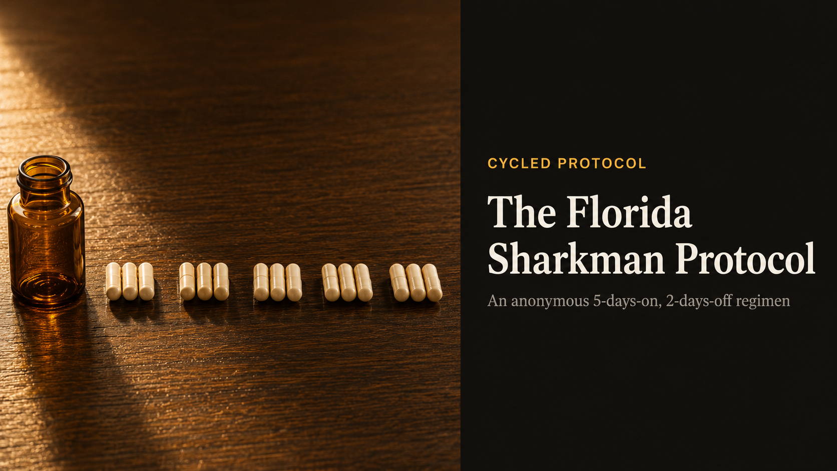 Florida Sharkman Protocol: Powerful Fenbendazole & Ivermectin Cycle