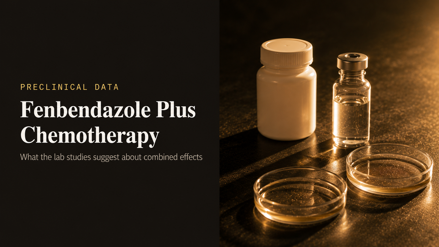 Combining Fenbendazole with Conventional Chemotherapy: Preclinical Insights