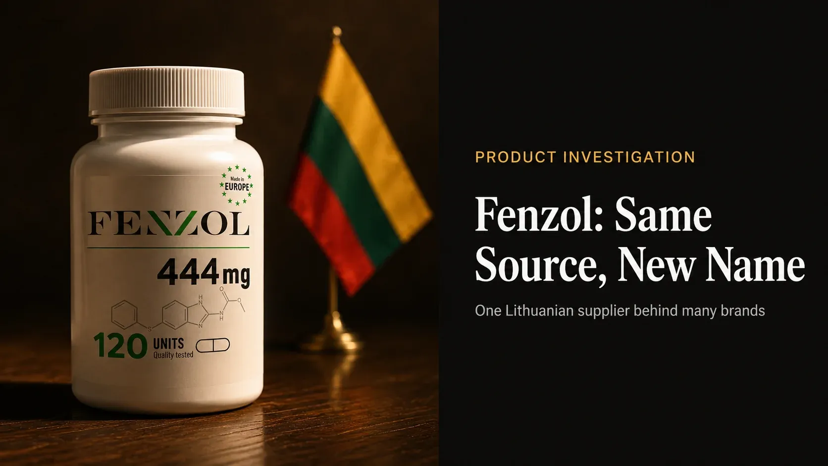 Fenzol Fenbendazole 222/444 Mg 60/120/240 Capsules