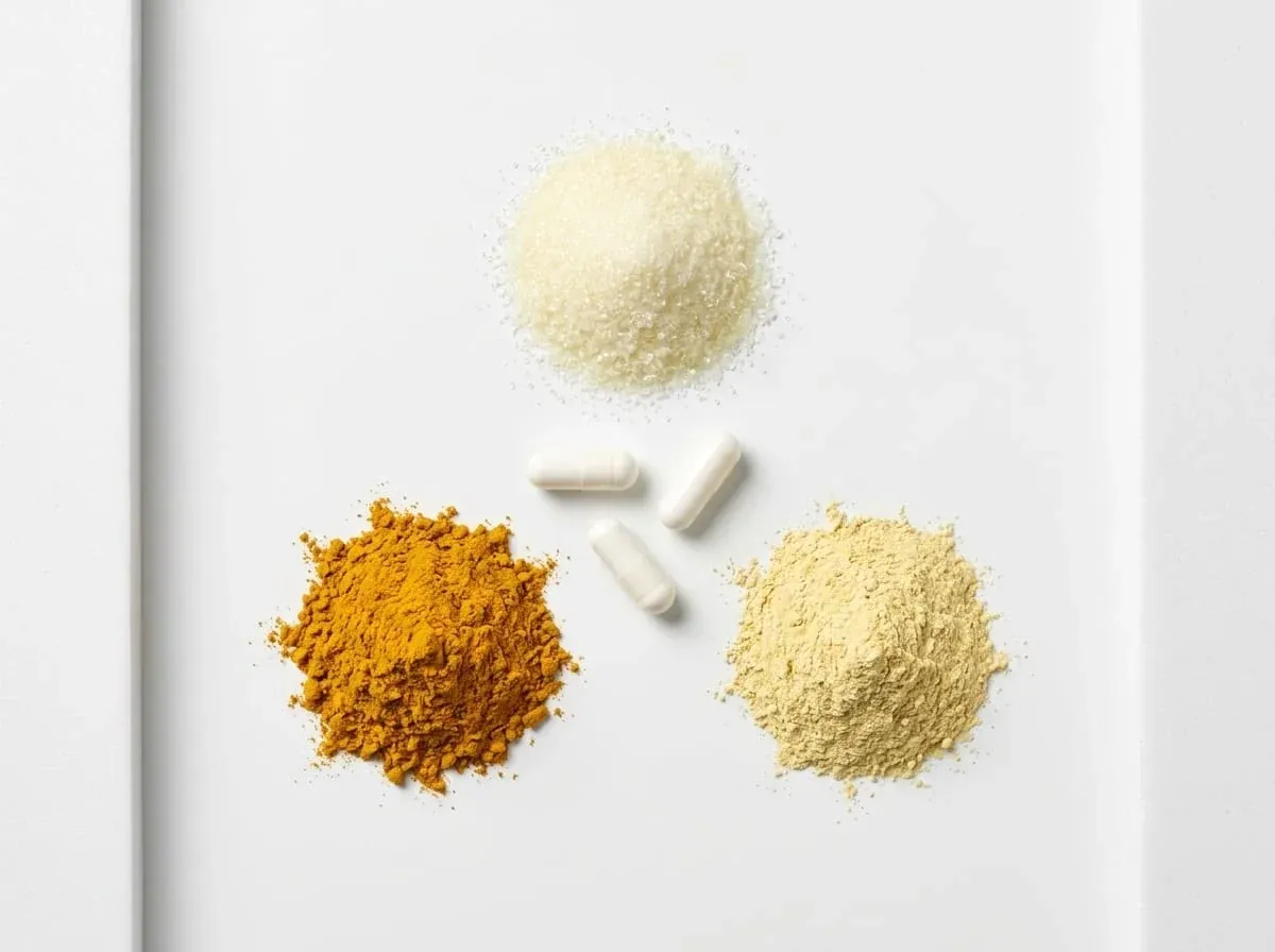 Fenbendazole, berberine and curcumin compounds with capsules