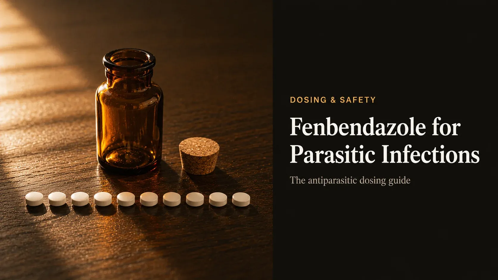 Fenbendazole for Parasitic Infections: Dosing and Safety Guide