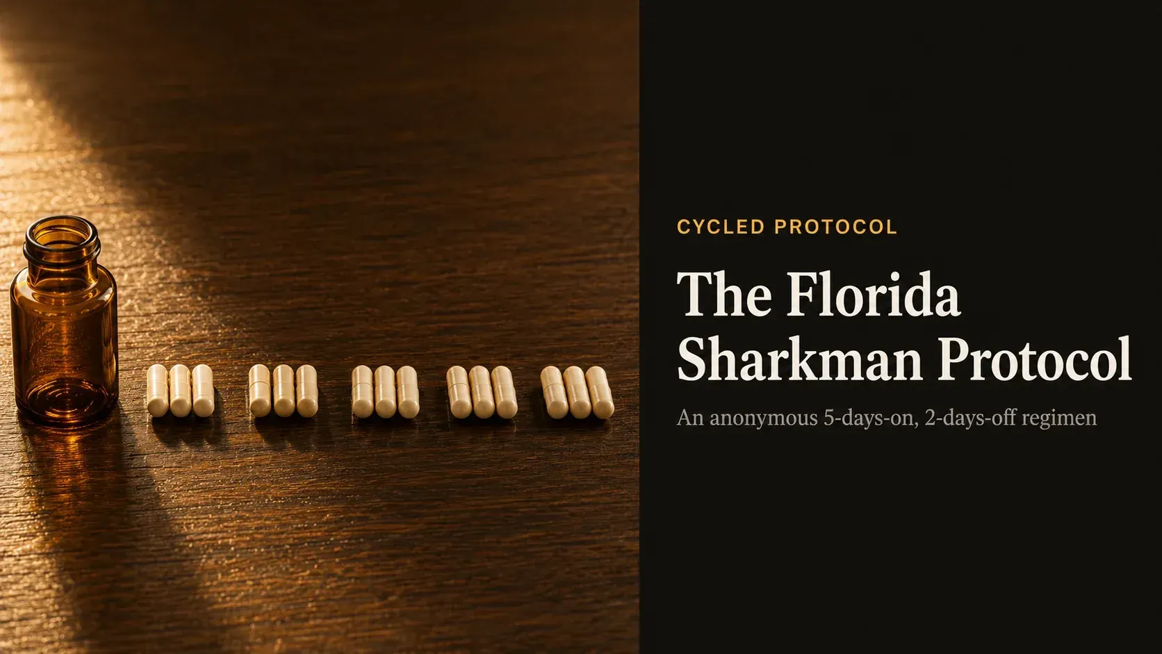 Florida Sharkman Protocol: Powerful Fenbendazole & Ivermectin Cycle