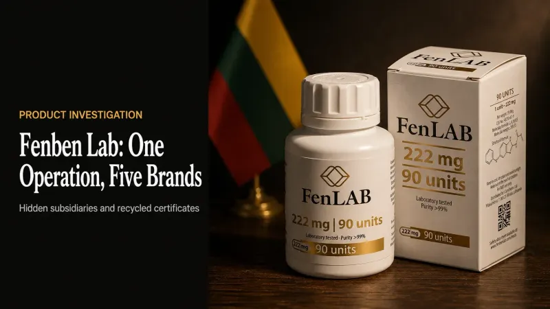 Fenben Lab Fenbendazole 222/444 Mg 30-60-90 Capsules