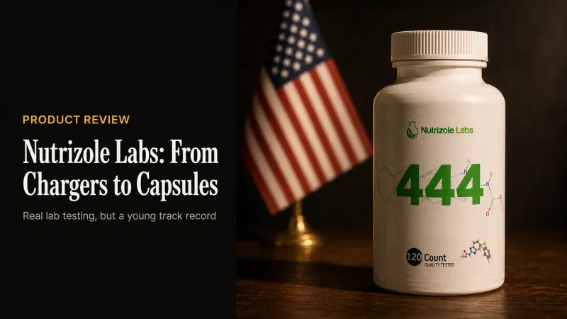 Nutrizole Labs Fenbendazole 222/444 Mg 120 Capsules