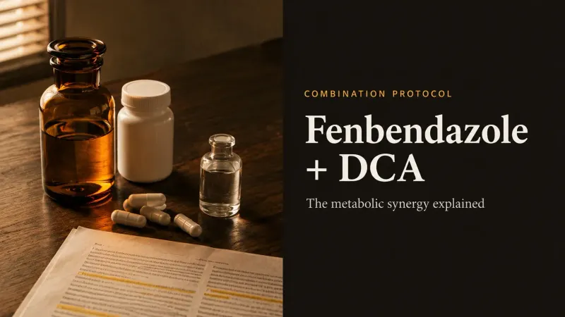 Fenbendazole and DCA (Dichloroacetate) Metabolic Protocol