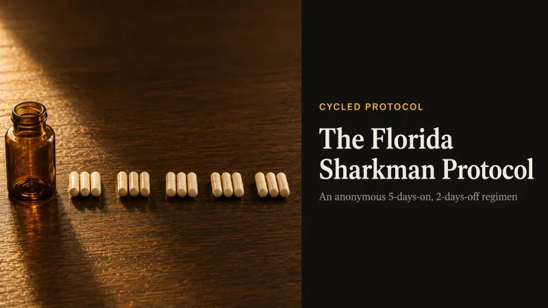 Florida Sharkman Protocol: Powerful Fenbendazole & Ivermectin Cycle