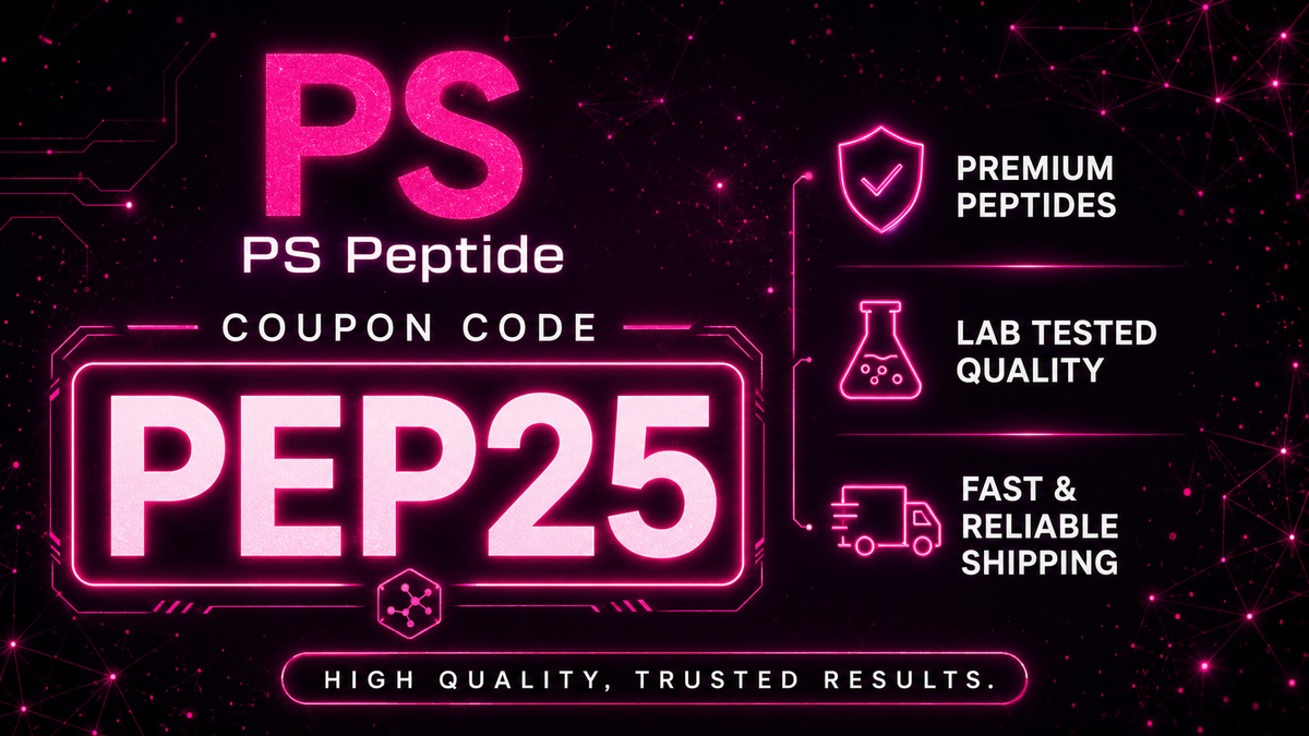 Today PS Peptide Promo Code: PEP25