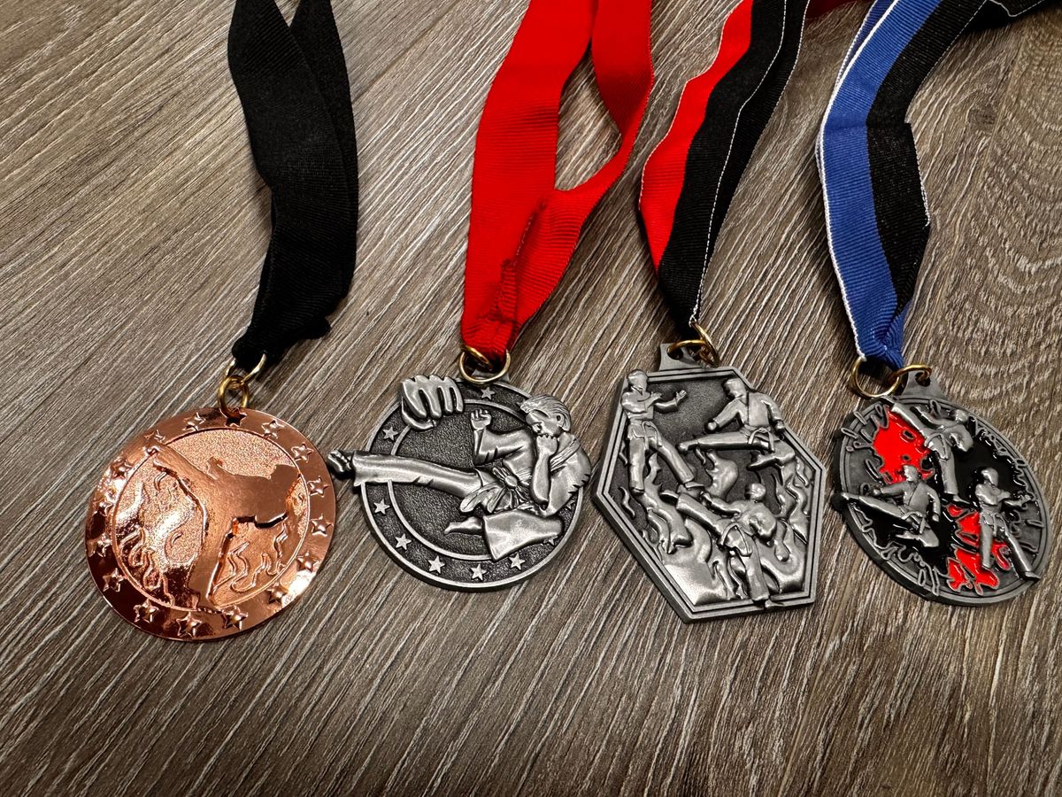 Medals at the NYC Karatedō International Championship Tournament