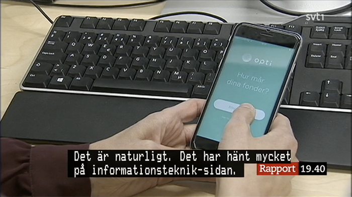 Opti i SVT Rapport, bra fonder