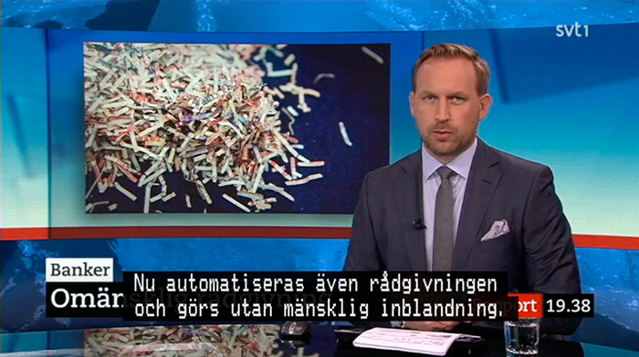 Opti i SVT Rapport, oberoende rådgivning