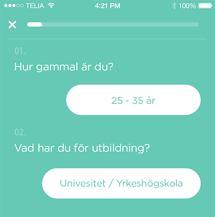 Oberoende rådgivning och portfölj i Opti appen