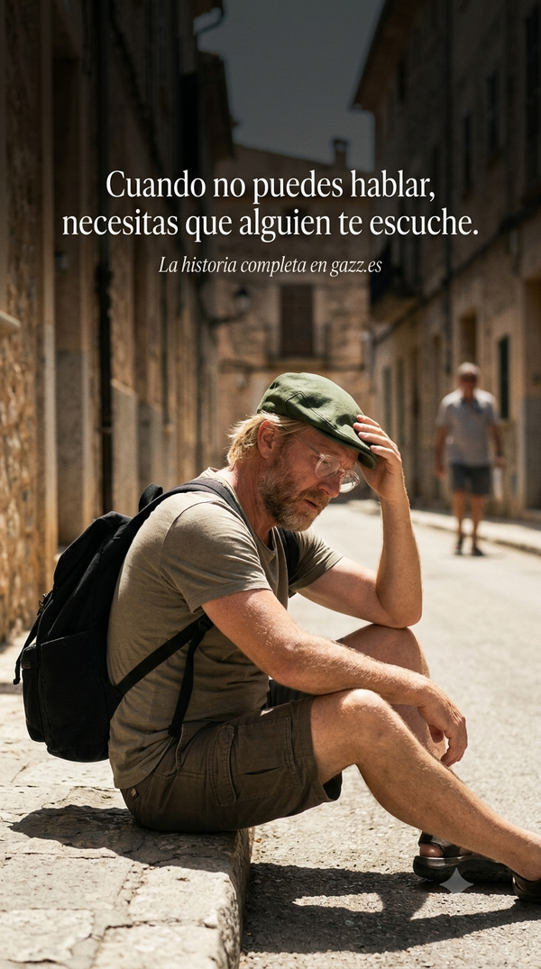 Cuando no puedes hablar, necesitas que alguien te escuche…