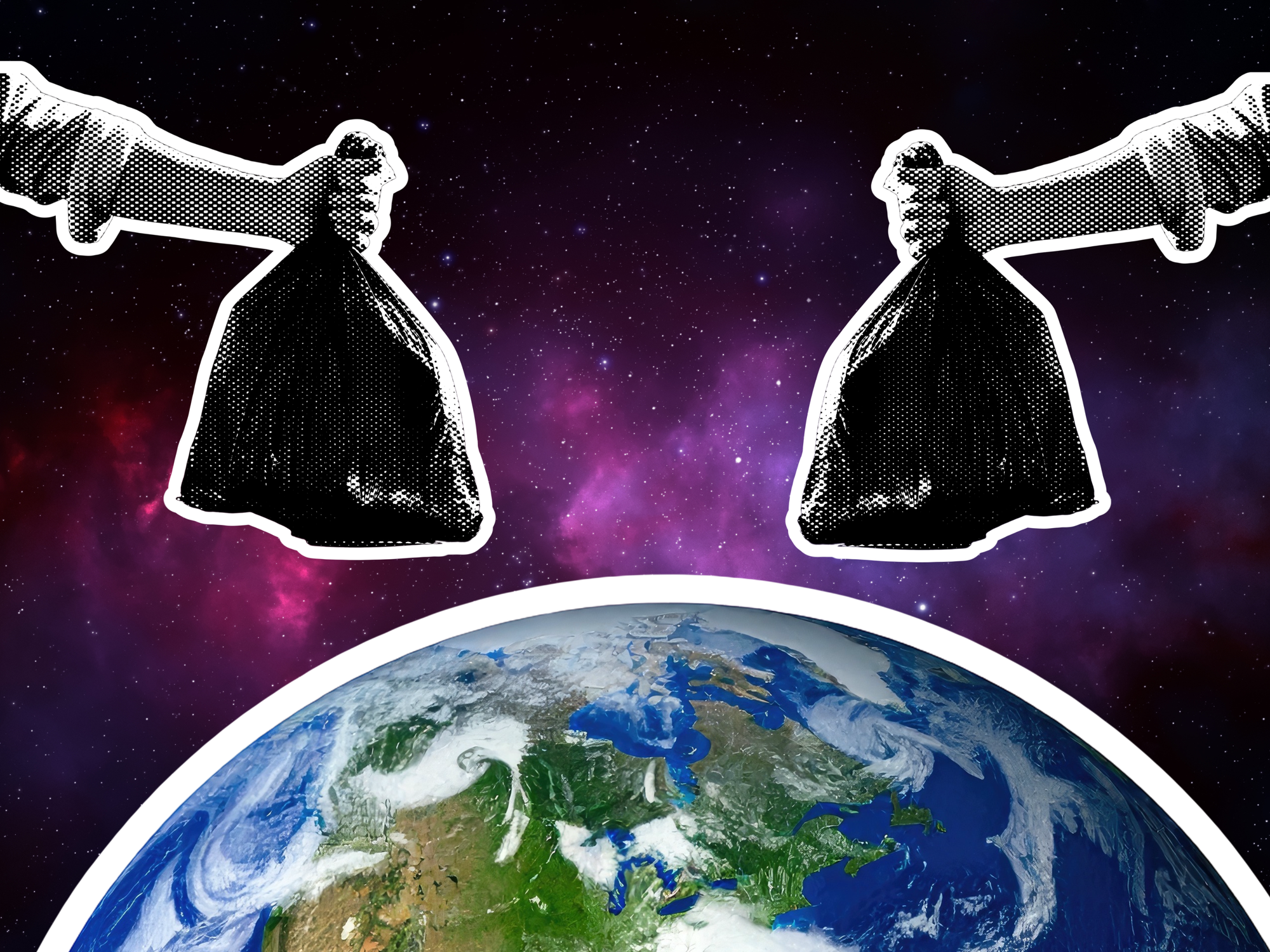 The trash we left in space