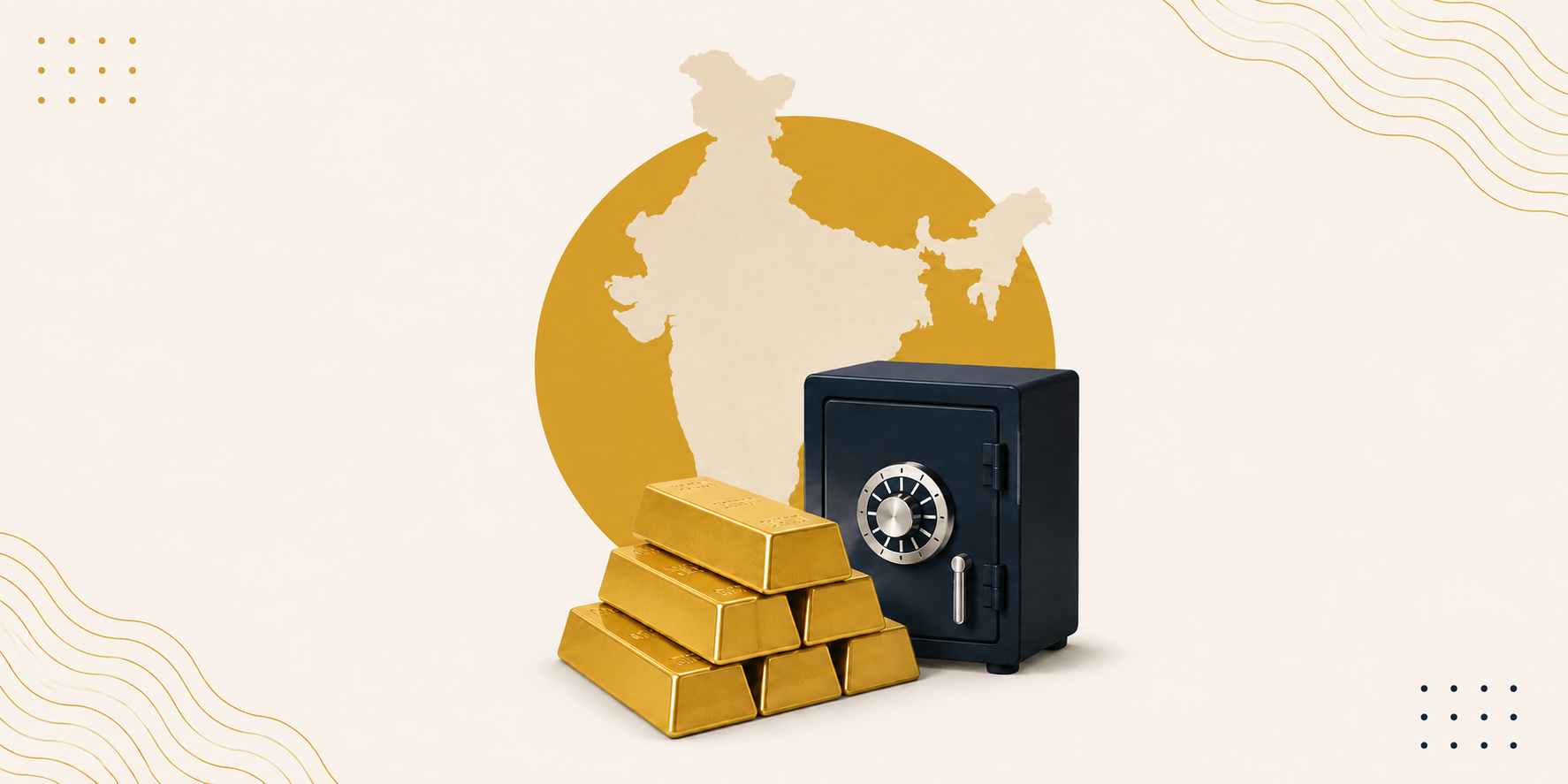 Why India keeps less gold in reserves