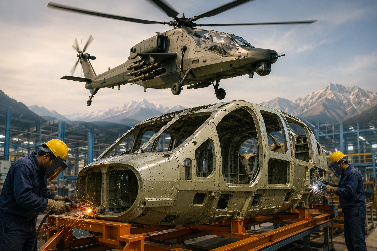 HAL brings Adani and BEML into Prachand production