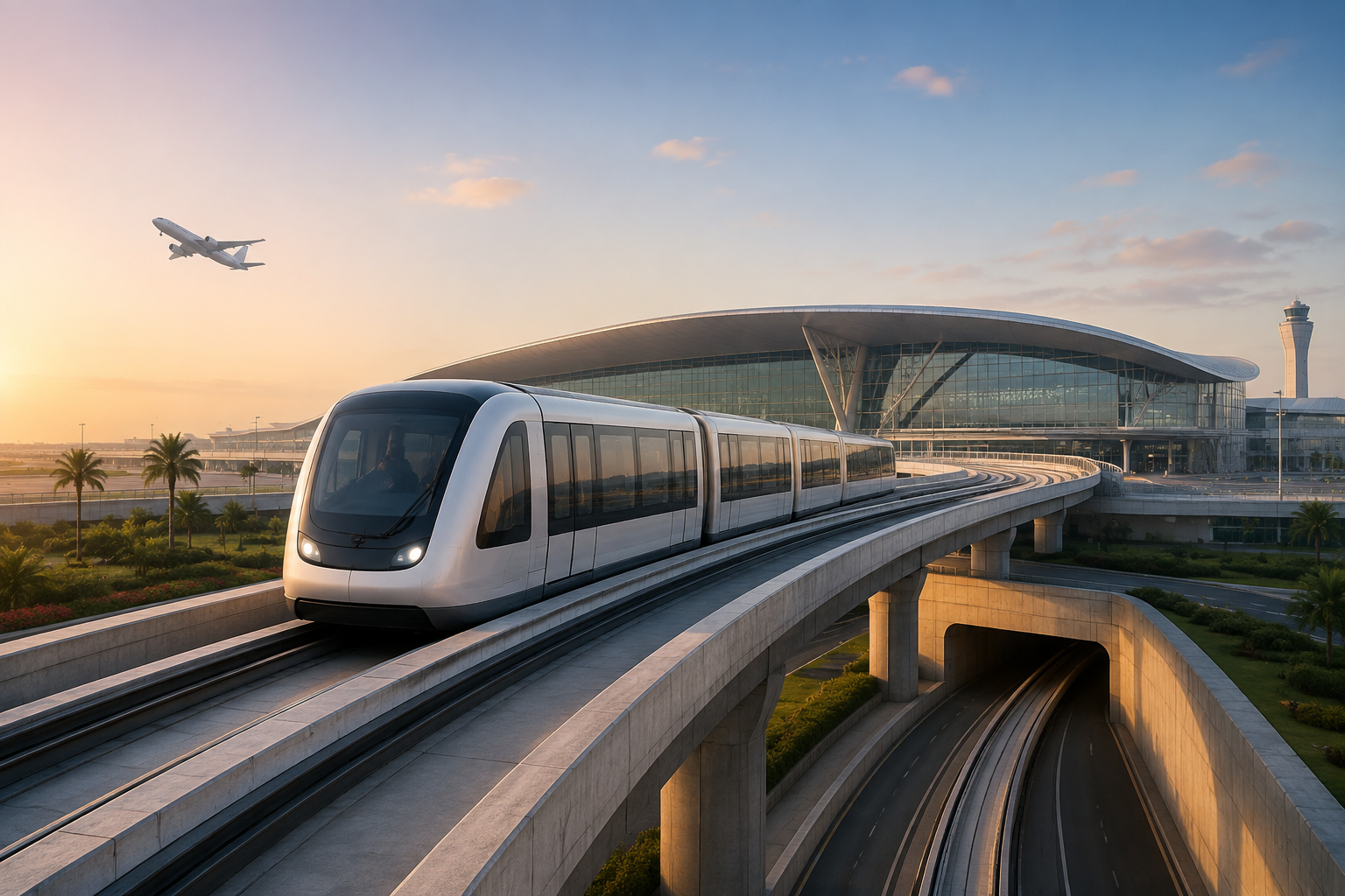 L&T is building world’s largest airport train system in Dubai with Mitsubishi