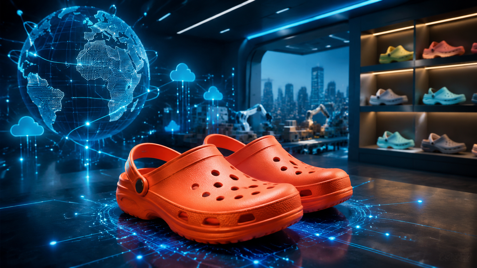 Why has an IT company joined hands with Crocs?