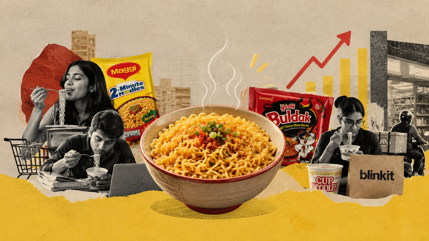India’s growing appetite for instant noodles