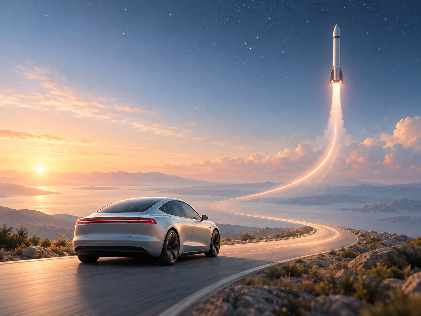 Elon Musk explores Tesla-SpaceX merger deal