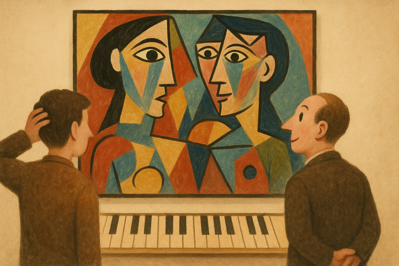 Stockhausen, Picasso, and Egg on your Face
