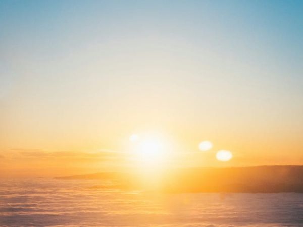 take a breath w/ the sun☀