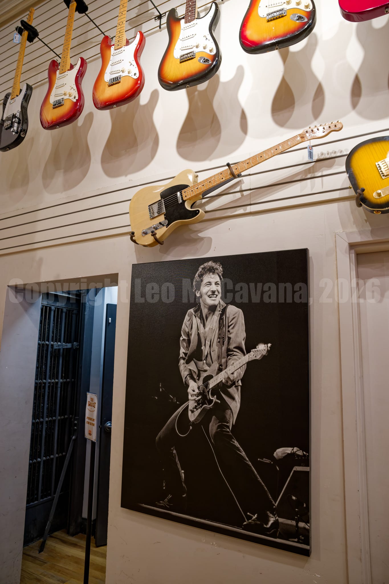 A Telecaster at Chicago Music Exchange just how Bruce Springsteen likes it