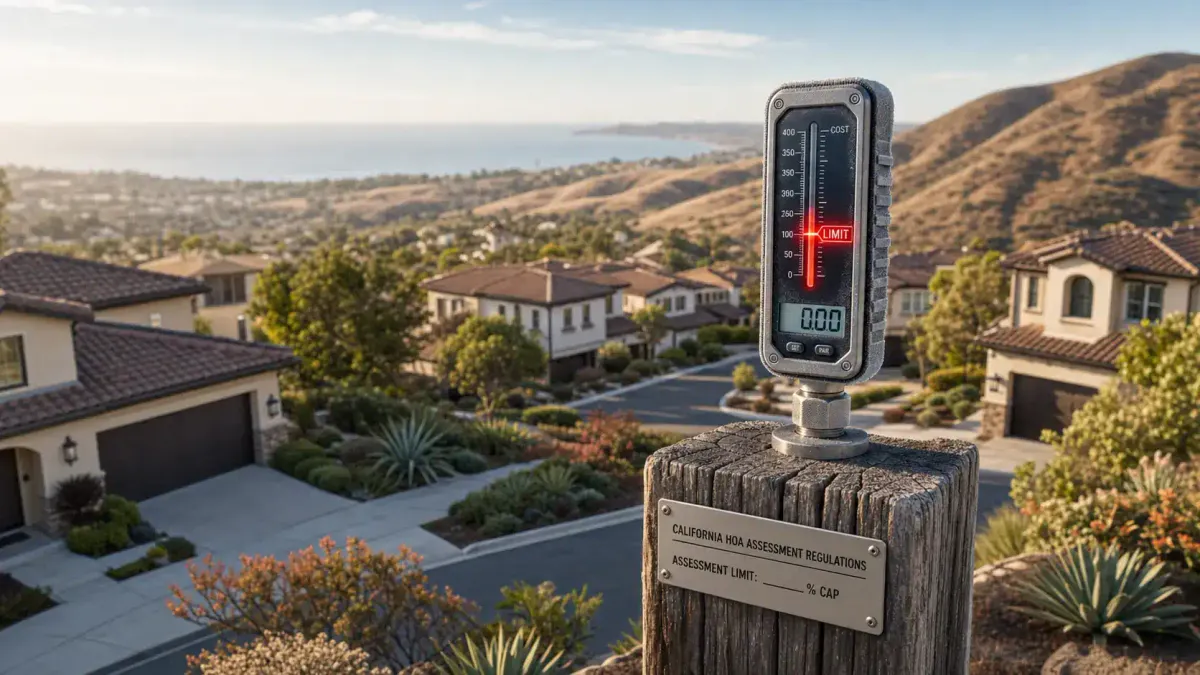 California HOA Assessment Limits