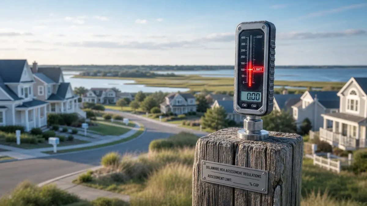 Delaware HOA Assessment Limits