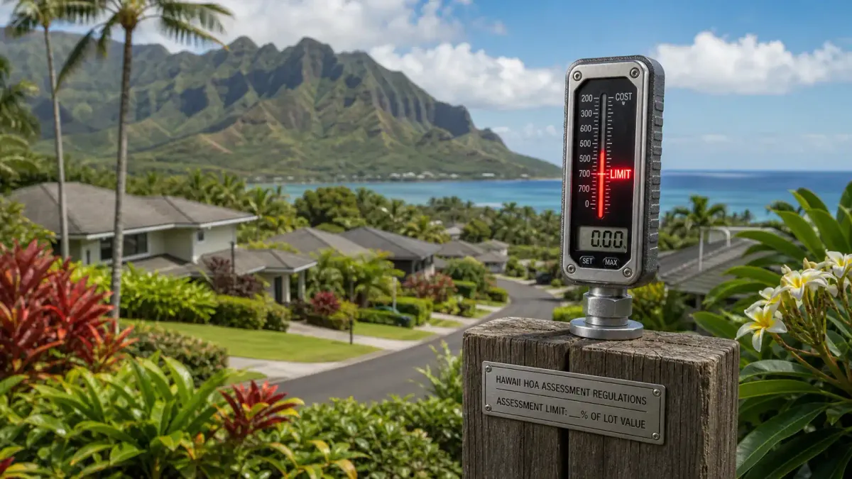 Hawaii HOA Assessment Limits