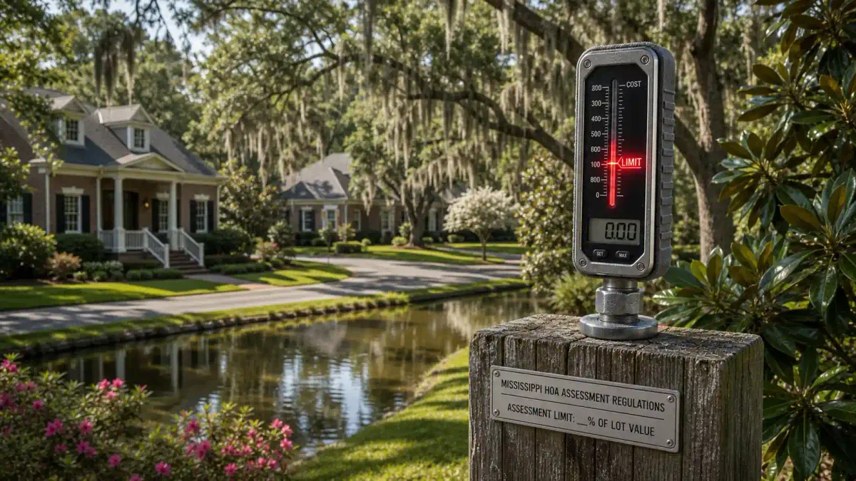 Mississippi HOA Assessment Limits