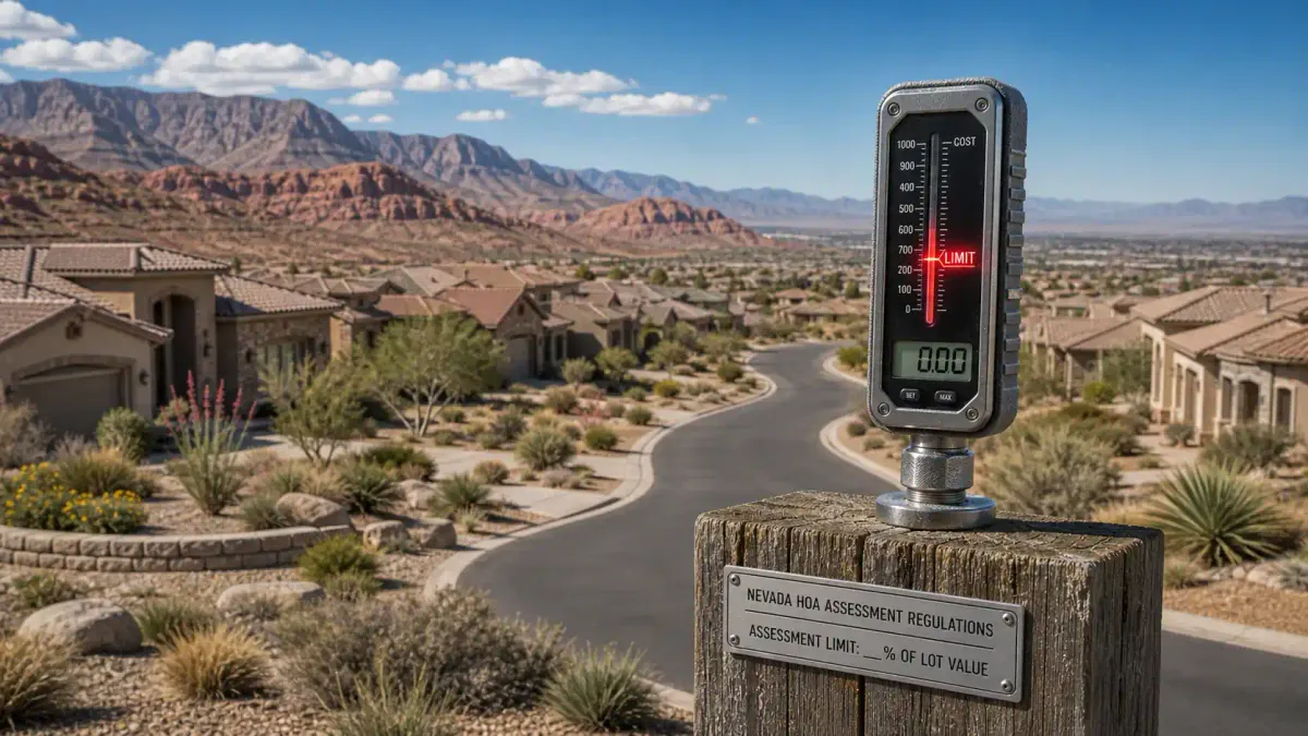 Nevada HOA Assessment Limits